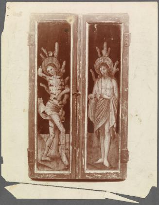 Representations of St. Sebastian and St. John the Baptist