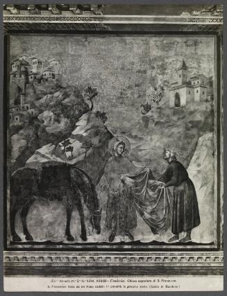 Padova - Cappella degli Scrovegni all' Arena. La Fuga in Egitto (Giotto)