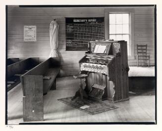 Church interior, Alabama, 1936 (from "Walker Evans I")