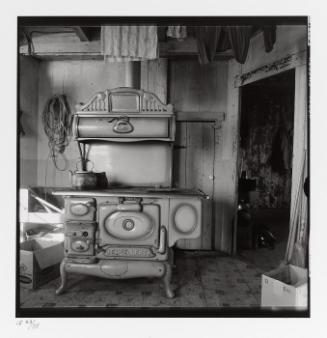 Robert Frank's stove, Nova Scotia, 1971 (from "Walker Evans I")