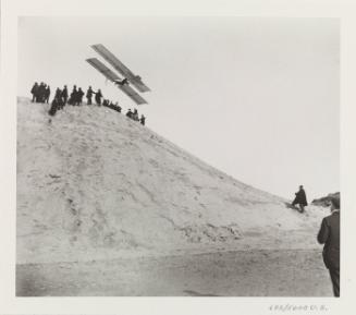 1904: Merlimont premier vol de Gabriel Voisin - sur le planeur Archdeacon (from "The Lartigue Portfolio" 1903-1916")