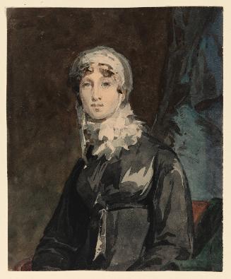 Study for (or copy after) Portrait of Mrs. Thomas Mackie (Joanna Cook)