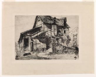 Unsafe Tenement (From "Twelve Etchings from Nature")