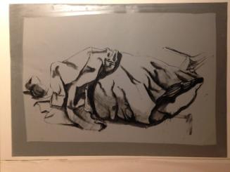 Lithographic plate for "Untitled"