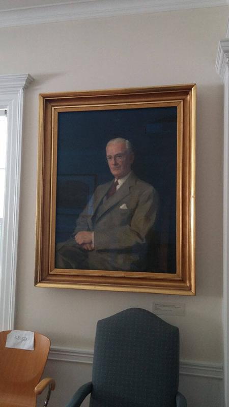 Portrait of Charles Dennison Makepeace (1875-1960), Class of 1900, Treasurer of Williams College 1935-1950