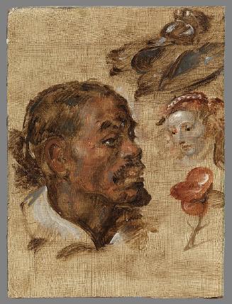 Head (Copy after Rubens' "Unknown Man (Negro's Head)", Brussels)