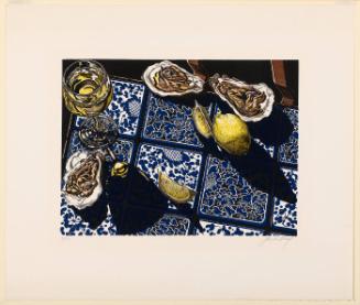 Oysters with White Wine and Lemon