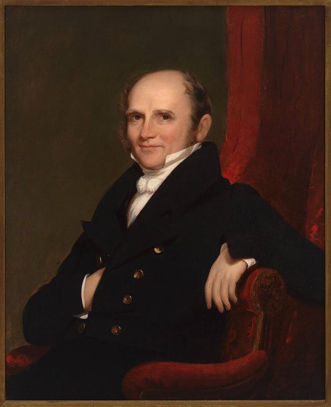 Portrait of Amos Adams Lawrence