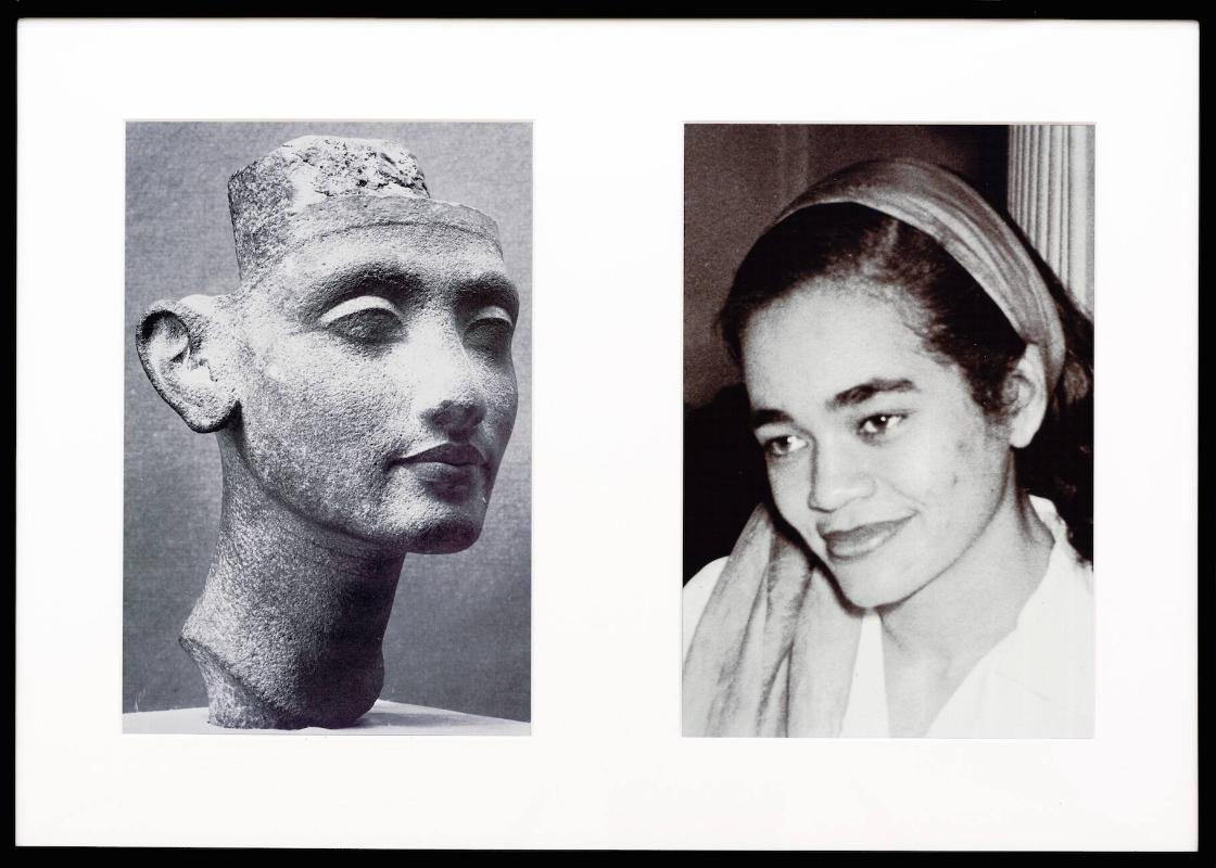 Miscengenated Family Album (Young Queens), L: Nefertiti, age 24; R. Devonia, age 24