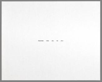 [Somewhere better than this place.]: Image from Stacks from Felix Gonzalez-Torres Exhibition, Guggenheim Museum, March 3-May 10, 1995