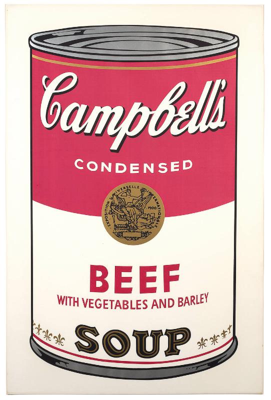 BEEF, Campbell's Soup Can