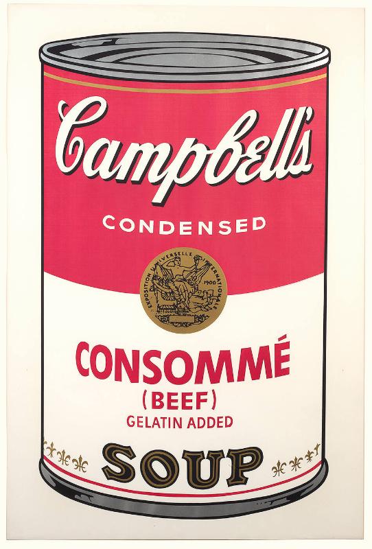 CONSOMMÉ (BEEF), Campbell's Soup Can