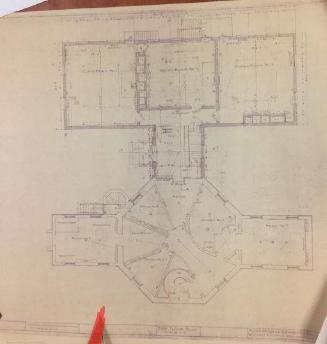 Alteration of Lawrence Hall, Williams College, Williamstown: 1st Floor Plan