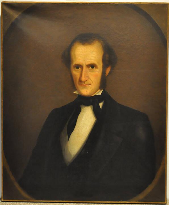 Portrait of Albert Hopkins (1807-1872), Class of 1826, Professor 1829-1872, Tutor 1827-1829