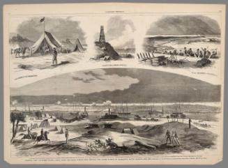 General View of Morris Island.--Union Camps and Rebel Works--Fort Johnson--The Lower Harbor of Charleston, South Carolina, Etc., Etc.