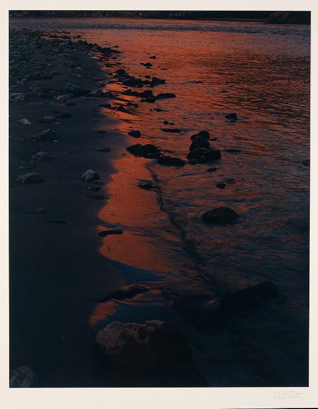 River Edge at Sunset, San Juan River Colorado, May 24, 1962. (from "Intimate Landscapes", 1979)