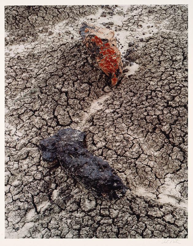 Stones and Cracked Mud. Black Place, New Mexico. June 9, 1977 (from "Intimate Landscapes", 1979)