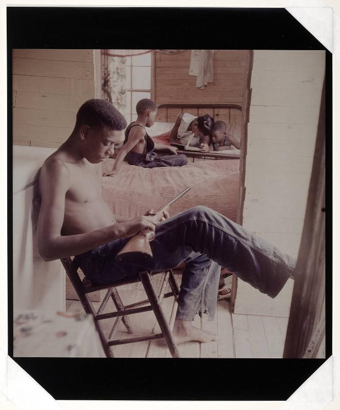 Willie Causey, Jr. with Shotgun during Alabama Violence