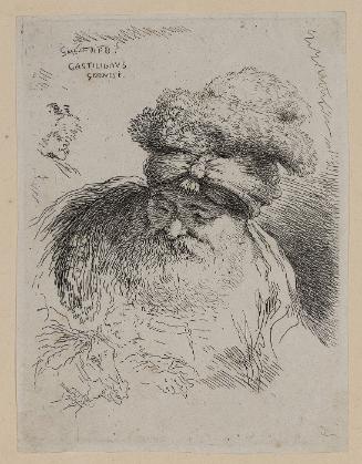 Old Man with Beard (from the series of Small Studies of Heads in Oriental Headdress)