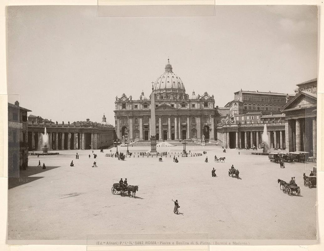 Roma, Piazza e Basilica di S. Pietro