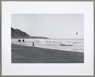 Stinson Beach Boy with Kite