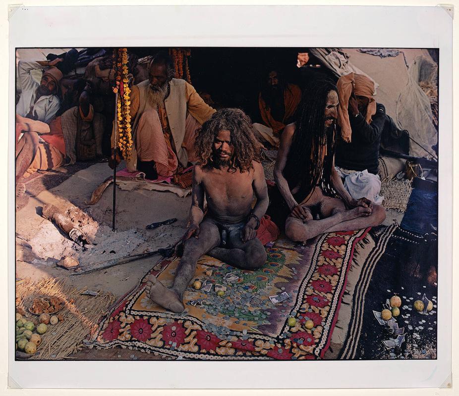 Naked holy men (sadhus) Kumbh Mela Allahabad India