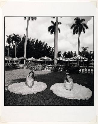 Two Girls in Dresses on Lawn, Miami (from "In America")