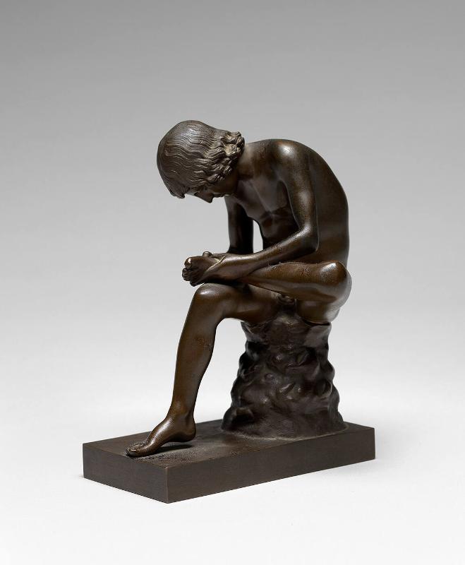 Reproduction of Boy with a Thorn in his Foot (Spinario)