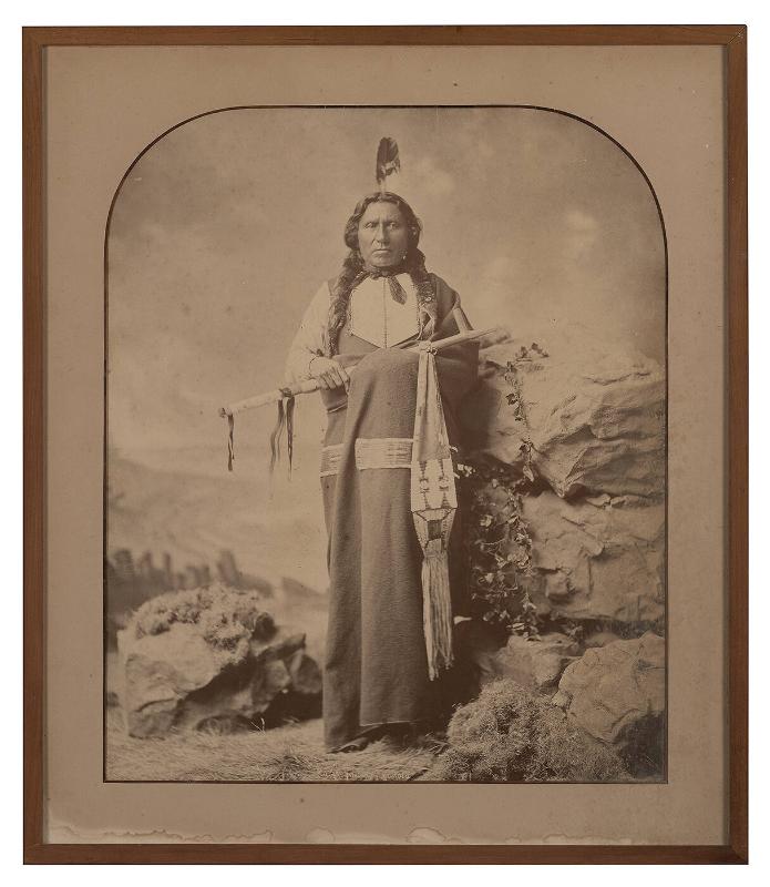White Thunder, of the Lower Brulé Lakota Delegation