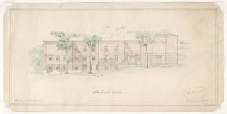 Lawrence Hall Architectural Drawing: The East Side - LH19.1