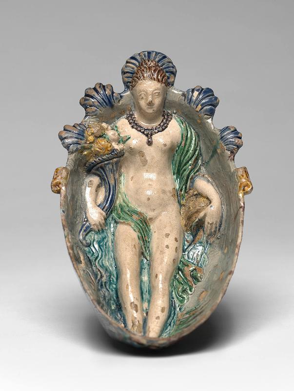 "Gondola" Cup with Figure Personifying a Spring