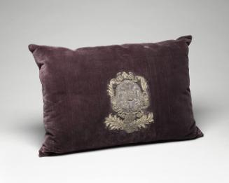 Pillow with coat of arms