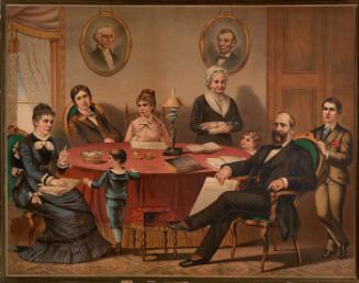 J.A. Garfield and Family