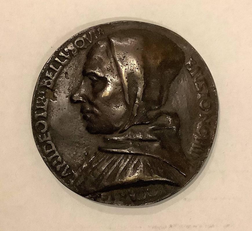 Medallion with portrait head