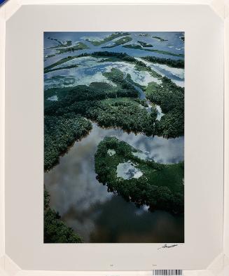 Mississippi River Near Prairie Du Chien, Wisconsin (from "Color Nature Landscapes I")