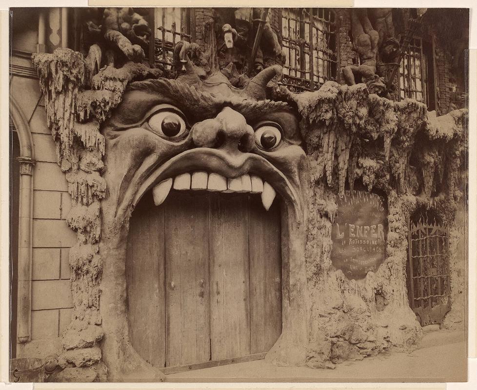 Cabaret de L'Enfer [et du ciel], Boulevard de Clichy 53 from Picturesque Paris, Part II