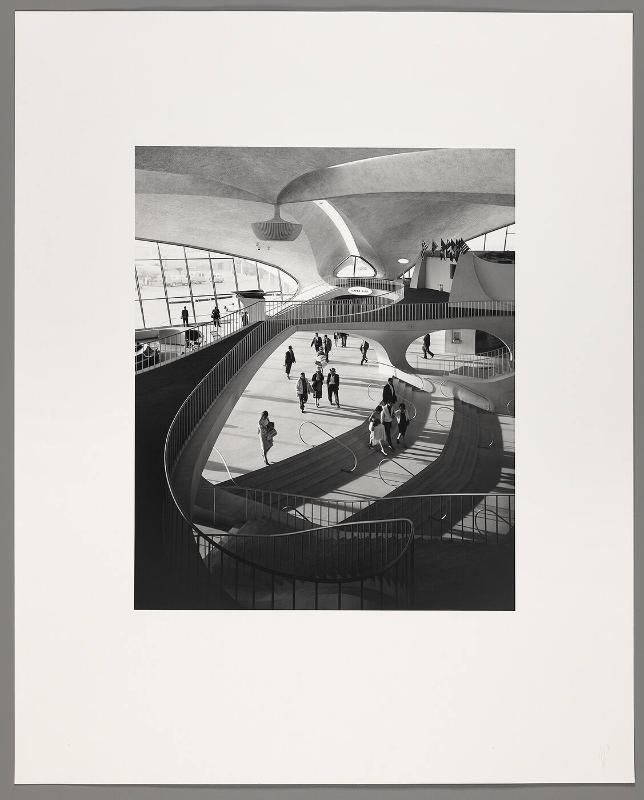 Eero Saarinen, TWA Terminal (from "Modern Architecture: Photographs by Ezra Stoller, Palm Press, Inc.")