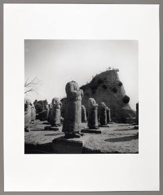 Qianling Tomb Stone Figures, Shaanix Province, (from "The Chinese")
