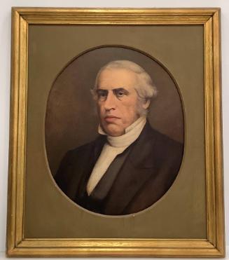 Portrait of Emerson Davis (1798-1866), Class of 1821, Fifth Vice-President of Williams College 1859-1866, Williams College Trustee 1833-1866