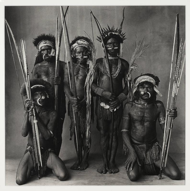 Five Okapa Warriors, Papua New Guinea