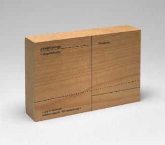 Holzpostkarte (Wood Postcard)