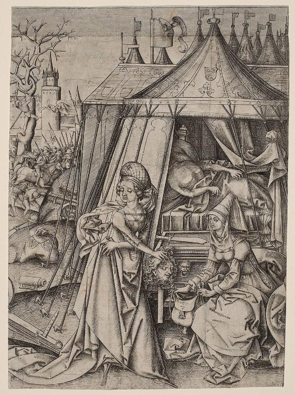 Judith with the Head of Holofernes and the Battle of Betulia