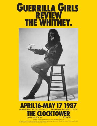 Guerrilla Girls Review The Whitney