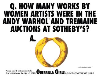 How Many Works by Women Artists Were in the Andy Warhol and Tremaine Auctions at Sotheby's