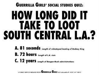 How Long Did It Take to Loot South Central L.A?