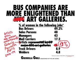 Bus Companies are More Enlightened than Art Galleries