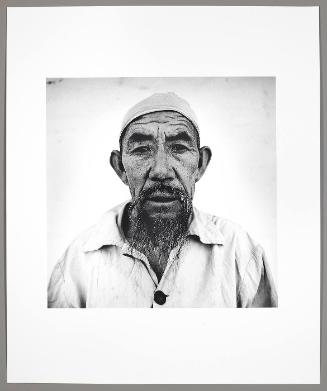 An Old Muslim in the Mosque, Shihaigu, Ningxia Province, (from "The Chinese")