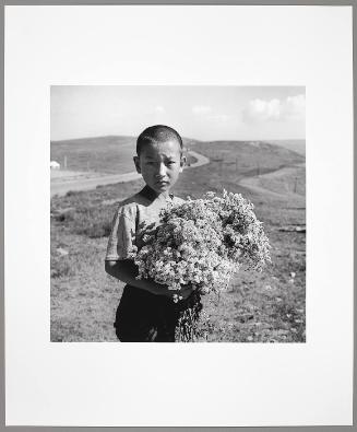 A Flower Boy at the Roadside, Daqing Mountain, Inner-Mongolia, (from "The Chinese")