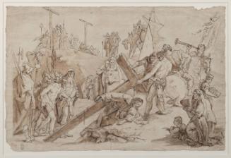 Via Crucis (after Tiepolo's 1737-40 Ascent of Christ to Calvary in the Church of Sant' Alvise, Venice)