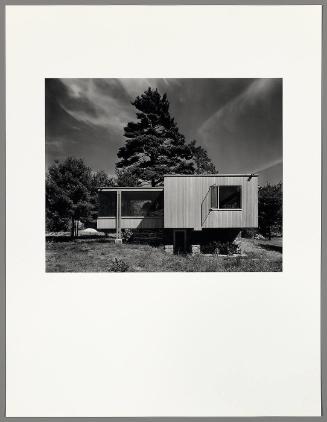 Walter Gropius and Marcel Lajos Breuer, Chamberlain Cottage, Wayland, Massachusetts (from "Modern Architecture: Photographs by Ezra Stoller, Palm Press, Inc. ")